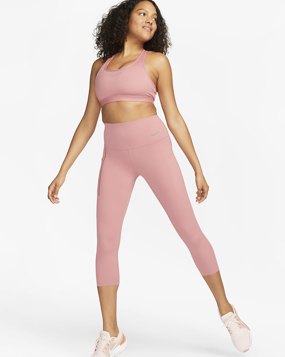 Nike leggins pink online